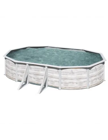 Basen stalowy kanadyjski owalny 610 x 375 cm x 120 cm FINLANDIA GRE