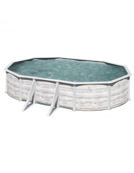 Basen stalowy kanadyjski owalny 610 x 375 cm x 120 cm FINLANDIA GRE