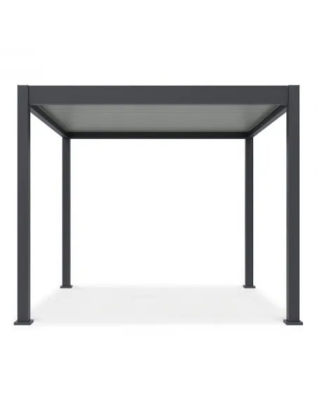 Pergola aluminium Orion 3 x 3m Anthracite/Light grey