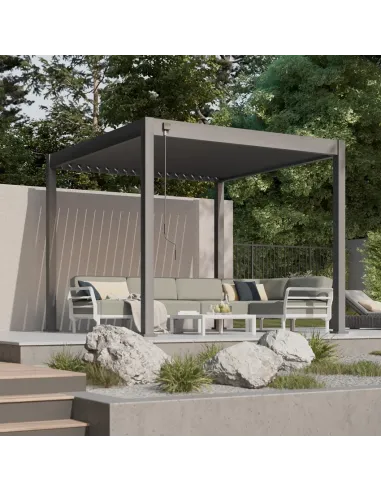 Pergola ogrodowa 3x3m Orion Anthracite