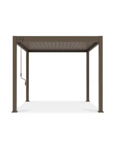 Pergola aluminium Orion 3 x 3m Taupe