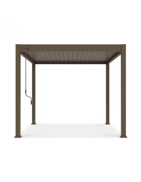 Pergola aluminium Orion 3 x 3m Taupe