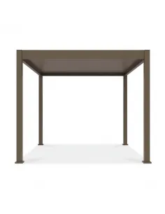 Pergola aluminium Orion 3 x 3m Taupe 2