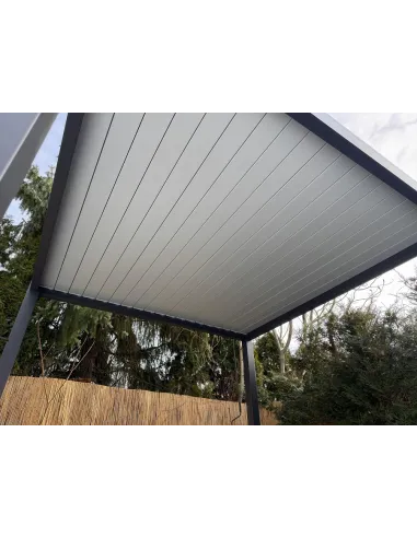 Pergola ogrodowa 3x3m Orion Light grey