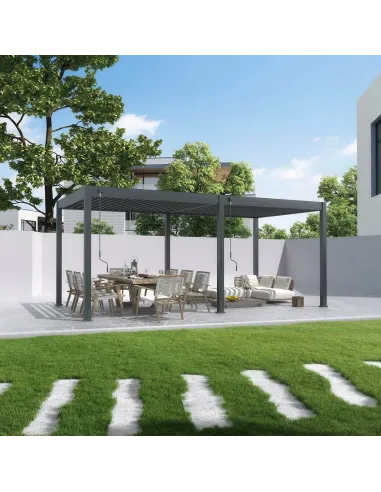 Pergola aluminium Orion 3x6m Anthracite 4 nogi