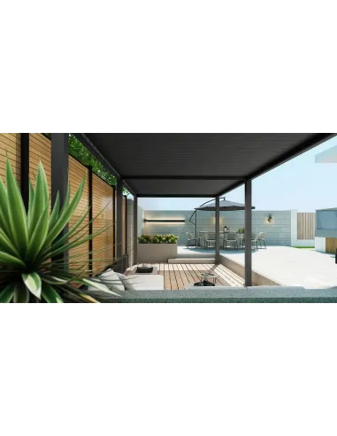 Pergola aluminium Orion 3x6m Anthracite 4 nogi