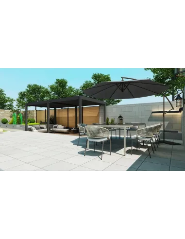 Pergola aluminium Orion 3x6m Anthracite 4 nogi