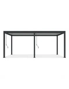 Pergola aluminium Orion 3x6m Anthracite/ Light Grey 4 nogi 2