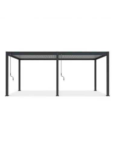 Pergola aluminium Orion 3x6m Anthracite/ Light Grey 4 nogi