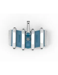 Elastyczna szczotka ciśnieniowa 8 kół 35 cm (1 1/2") baseny betonowe 69661 2