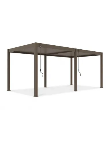 Pergola aluminium Orion 3x6m Taupe 4 nogi