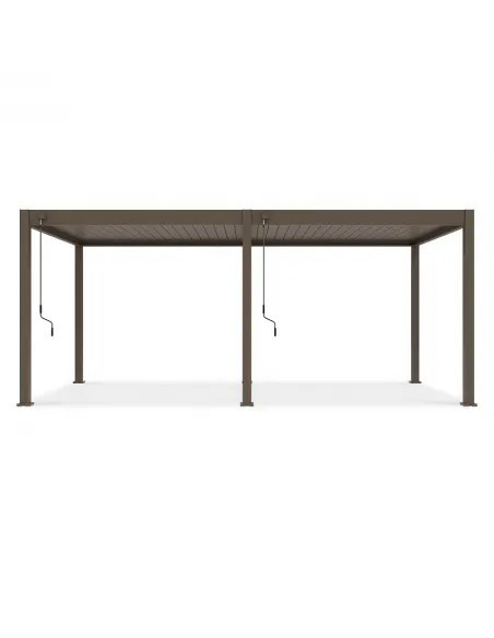 Pergola aluminium Orion 3x6m Taupe 4 nogi