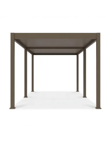 Pergola ogrodowa alumionowa taupe 3x6m Orion