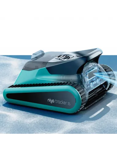 Bezprzewodowy odkurzacz do basenu NIYA TRACKER 35 dno, ściany, linia wody