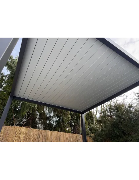 Pergola aluminium Orion 3x4m Anthracite/Light 4 nogi