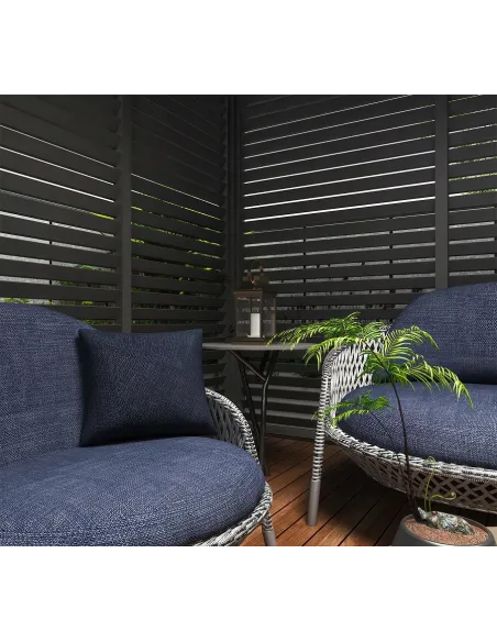 Panel żaluzjowy do pergoli Orion 1m Anthracite