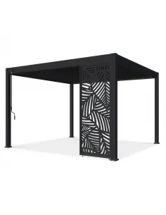 Panel ozdobny Deco do pergoli 1m Anthracite