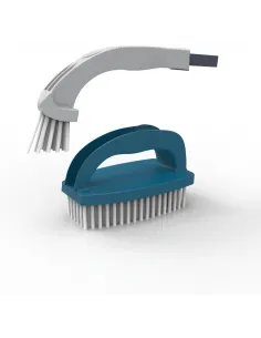 Szczotka z odpinaną szczotą kątową i uchwytem wielofunkcyjnym 69659