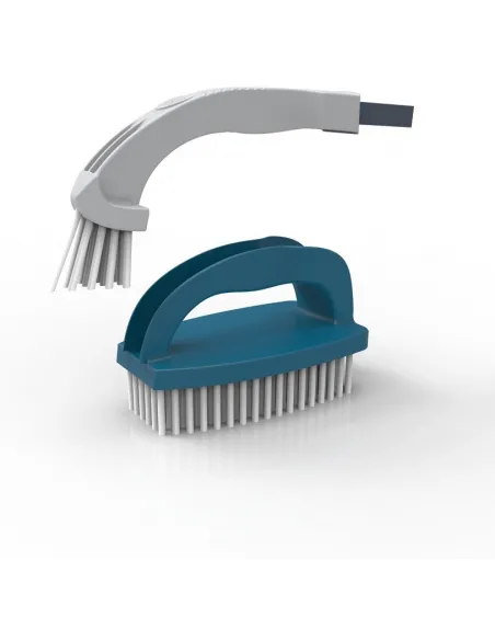 Szczotka z odpinaną szczotą kątową i uchwytem wielofunkcyjnym 69659