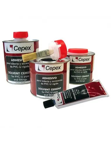Klej do PVC-U z pędzelkiem 1 l Cepex 09044