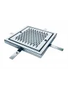 Odpływ denny kwadratowy 200x200mm stal nierdzewna baseny płytkowe Astralpool (00284)