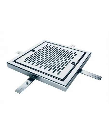 Odpływ denny kwadratowy 300x300mm stal nierdzewna baseny płytkowe Astralpool (00285)