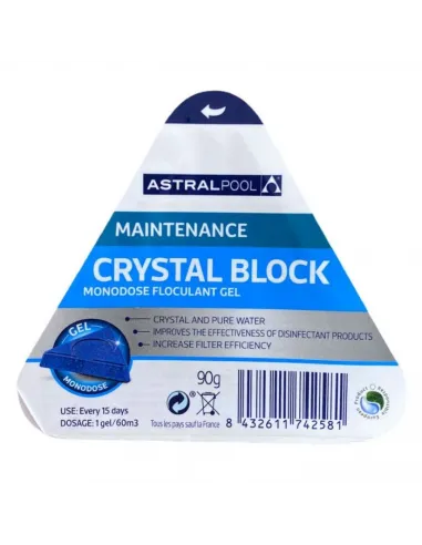 Flokulant w żelu w pojedynczych dawkach (Crystal block) 67588