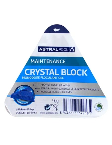 Flokulant w żelu w pojedynczych dawkach (Crystal block) 67588