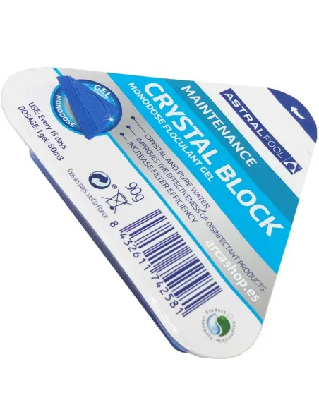 Flokulant w żelu w pojedynczych dawkach (Crystal block) 67588