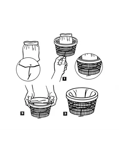 Netskim jednorazowy higieniczy filtr wstępny do skimmera 042745